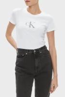 Женская футболка CALVIN KLEIN JEANS, Цвет: белый, Размер: XL