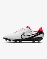 Бутсы NIKE Tiempo Legend 10 Academy TF, размер 40.5 EU, серый, красный