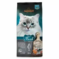 Leonardo корм для взрослых кошек всех пород, океаническая рыба 15 кг