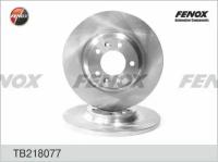 FENOX Диск тормозной для CITROEN C5 08-/PEUGEOT 407 04-/607 00- задний D 290мм