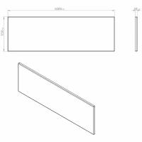 Панель фронтальная AM.PM Gem W90A-160-070W-P для ванны 160х70