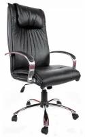 Компьютерное кресло Артекс CH офисное, обивка: натуральная кожа, цвет: черный
