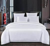 Комплект постельного белья "Good Sleep" Страйп-сатин, евро, наволочки 50x70 и 70x70