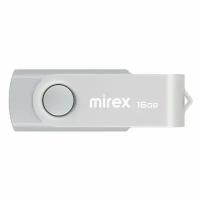 Флеш-диск Mirex Swivel 16GB USB2.0 Silver