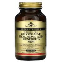 Solgar Glucosamine Hyaluronic Acid Chondroitin MSM (Глюкозами Гиалуроновая кислота Хондроитин МСМ) 60 таблеток