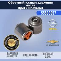 Обратный клапан давления масла Opel / Chevrolet 55563957