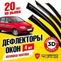 Дефлектор окон Cobra Tuning H21001 для Hyundai Matrix