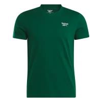 Футболка Reebok для мужчин, Размер:S, Цвет:зеленый, Модель:REEBOK IDENTITY SMALL LOGO TEE