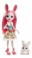 Кукла Mattel Энчантималс с любимой зверюшкой Bree Bunny и Twist