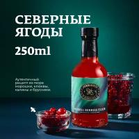 Сироп для кофе и коктейлей, десертов и выпечки Herbarista, Северные Ягоды Tundra Berries Elixir, 250 мл