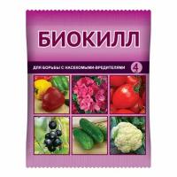 40мл БиоКилл 4мл х10шт Средство для защиты растений от вредителей (для борьбы с насекомыми-вредителями) Ваше хозяйство