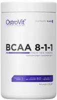 Аминокислоты BCAA (БЦАА), OstroVit, Supreme Pure BCAA 8-1-1, 400 г, Нейтральный