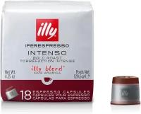 Кофе в капсулах illy Iperespresso Intenso, bold roast, 18 капсул