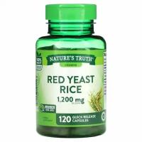 Nature&#x27; s Truth, Red Yeast Rice, 1,200 mg, 120 Quick Release Capsules