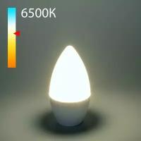 Лампа светодиодная "Свеча" C37 8W 6500K E14 СD LED Elektrostandard (BLE1404)