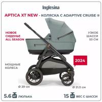 Коляска 2 в 1 Inglesina Aptica XT New с подставкой под люльку Stand Up, Igloo Grey