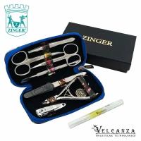 Маникюрный набор Zinger 7105 + Подарок (биовоск Velganza карандаш)