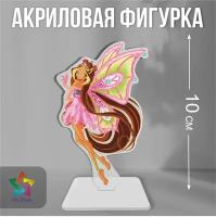 Акриловая фигурка декоративная / статуэтки для интерьера Клуб Винкс Winx Club Флора