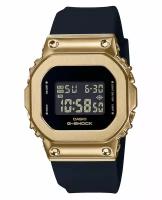 Наручные часы CASIO G-Shock, черный, золотой
