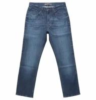 Мужские джинсы Worker Straight Fit Indigo Fade Wash, Цвет синий, Размер 31/32