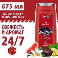 OLD SPICE мужской гель для душа + шампунь 3в1 Night Panther 675мл