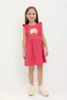 Платье crockid К 5753/клюква, размер 56/98, розовый
