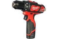 Аккумуляторный шуруповерт Milwaukee M12 BDD-202C,4933441915