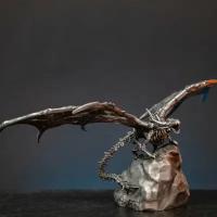 Синдрагоса дракон коллекционная металлическая фигурка Варкрафт / Sindragosa World Of WarCraft