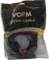 VCOM Кабель HDMI to HDMI (19M -19M) 10м 2 фильтра ver2.0