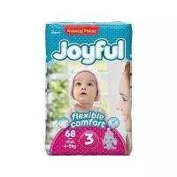 Joyful подгузники 3 (4-9 кг) 68 шт