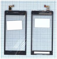 Сенсорное стекло (тачскрин) для Huawei Ascend G6 черный