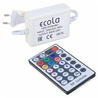 Контроллер для RGB-ленты 220V 14×7мм до 600Вт с радиопультом Ecola RF1406KSB