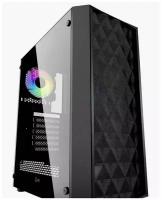 Корпус Powercase Diamond Mesh LED ATX Tempered Glass Black CMDM-L1