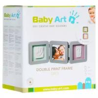 Baby Art Double print frame - Grey (34120139)