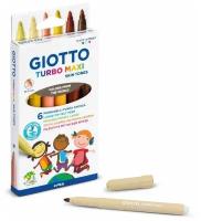 Giotto Giotto Turbo Maxi Skintones фломастеры 6 шт в упаковке