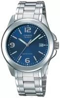 Наручные часы CASIO Collection MTP-1215A-2A, серебряный, синий