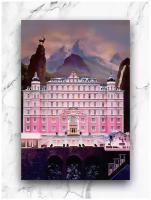 Картины для интерьера на холсте 40х60 см/ Отель Гранд Будапешт