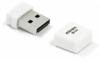 USB флэш-накопитель 8 ГБ Mirex MINCA WHITE 8GB, мини маленькая флешка