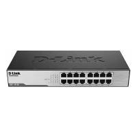 D-Link Сетевое оборудование DES-1016D H1A Неуправляемый коммутатор с 16 портами 10 100Base-TX, функцией энергосбережения и поддержкой QoS