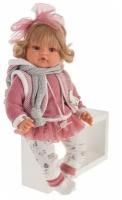 Кукла озвученная Лорена в розовом, 42 см