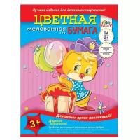 Цветная бумага Цыпленок Апплика, A4, 24 л., 24 цв. 1 наборов в уп. 24 л