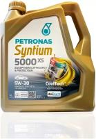 70660K1YEU-18144019 Моторное масло PETRONAS SYNTIUM 5000 XS синт. 5W30 4л, API SN, ACEA C3, VW 505.01, BMW LL-04, MB Approval 229.51