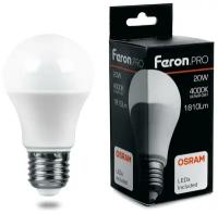 Лампочка светодиодная Feron LB-1020, 38043, 20W, E27
