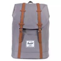 Рюкзак Herschel Retreat 19.5 grey (grey/tan synthetic leather)