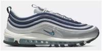 Кроссовки мужские Nike W Air Max 97, артикул: DQ9131-001, цвет: Metallic Silver Chlorine Blue, размер: 7.5 US (39.5 RU)