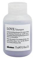 DAVINES - LOVE SMOOTHING shampoo - Шампунь для разглаживания завитка, 75 мл