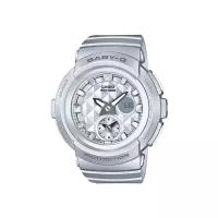 Наручные часы CASIO Baby-G BGA-195-8A, серебряный, серый