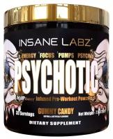 Предтренировочный комплекс Insane Labz Psychotic Gold 202 г, Gummy Candy - Для эффективной тренировки, максимальной энергии и концентрации внимания