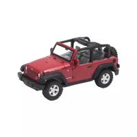 Внедорожник Welly Jeep Wrangler Rubicon 2007 (39885C) 1:32, красный