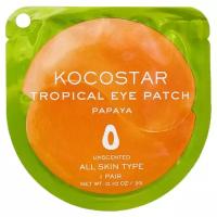 Kocostar Гидрогелевые патчи для глаз Tropical Eye Patch Papaya, 2 шт